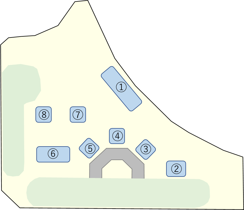 関市役所市民広場会場図