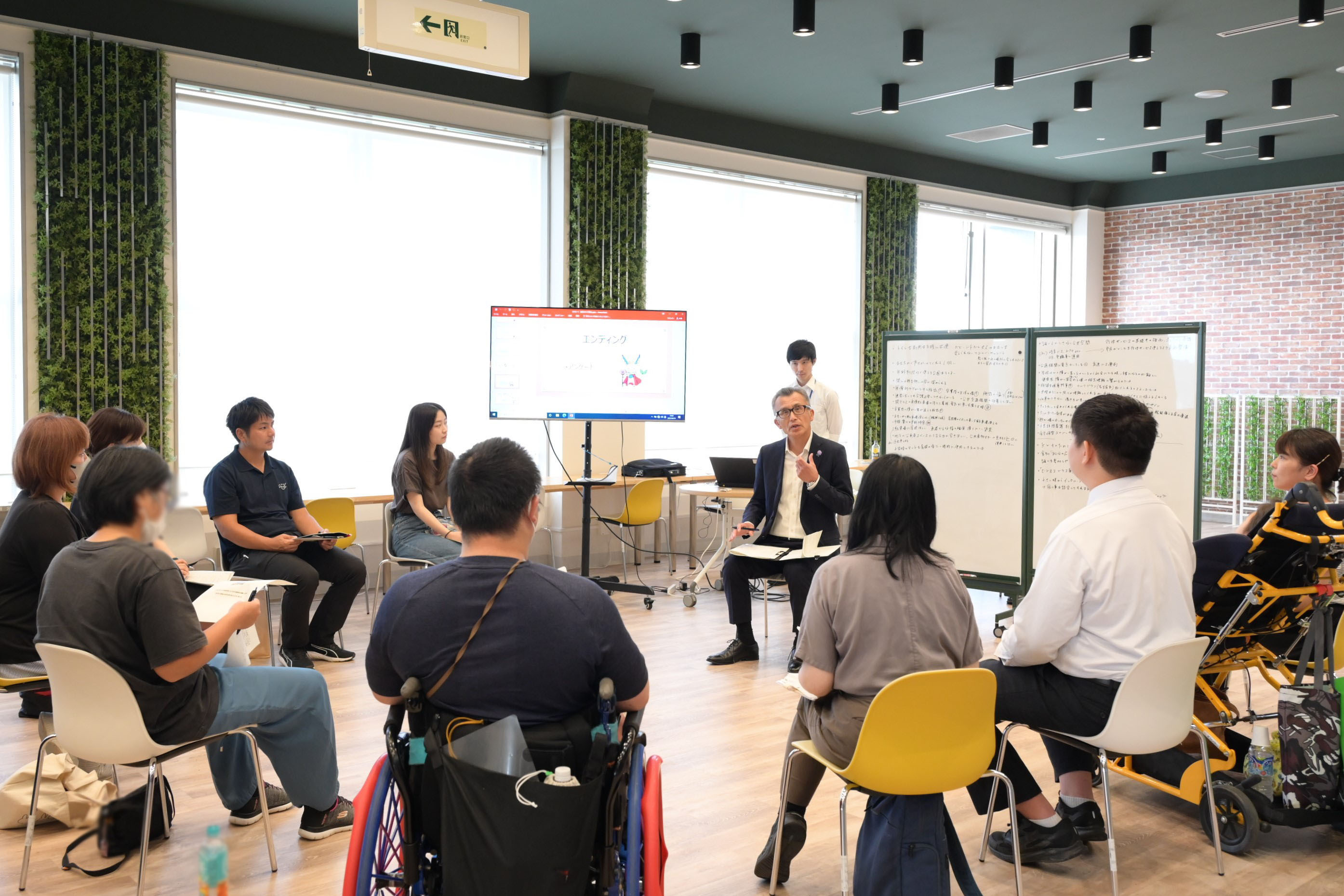 6月のミライとーくの様子