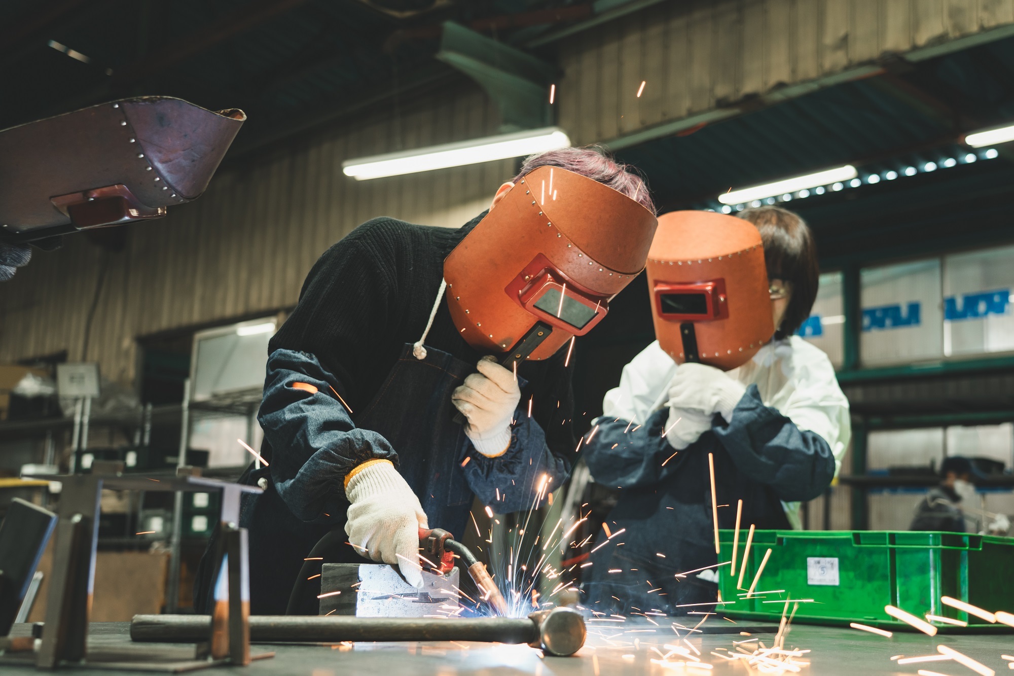 昨年の関の工場参観日の様子